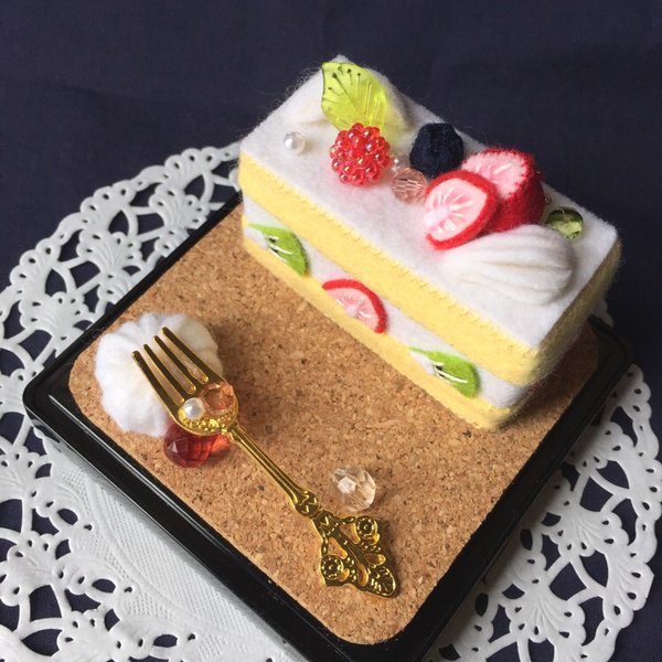 スマホスタンド ショートケーキ