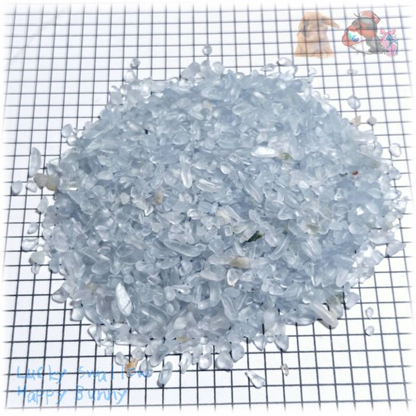 🌟 小 セレスタイト さざれ石 タンブル マダガスカル産 100ｇ 天青石 Celestite ♪