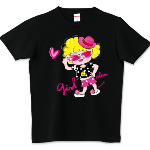 girlちゃんTシャツ・サングラス