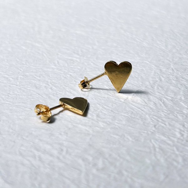 まっすぐな気持ち・ハートピアス【"massugu na kimochi" Heart pierce(gd)】