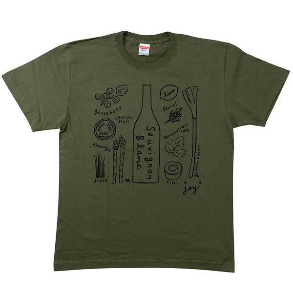 sauvignon blanc Tシャツ（シティグリーン）Mサイズ