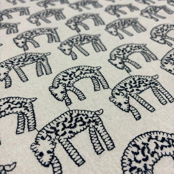 【数量限定】animal刺繍　アニマル刺繍　コットンリネン　ソファーカ