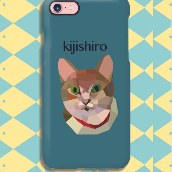 キジシロ猫のiPhoneケース