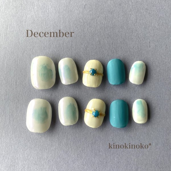 誕生石カラーnail〈12月〉