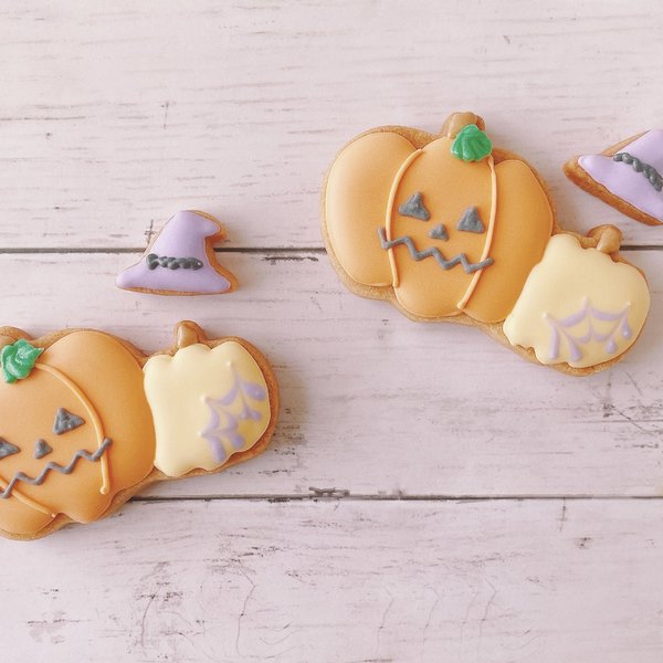 お得☆お配りハロウィン　♡ アイシングクッキー10セット♪