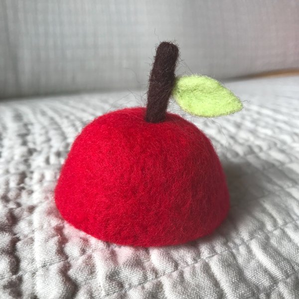 【受注生産】小動物用帽子♡リンゴ♡