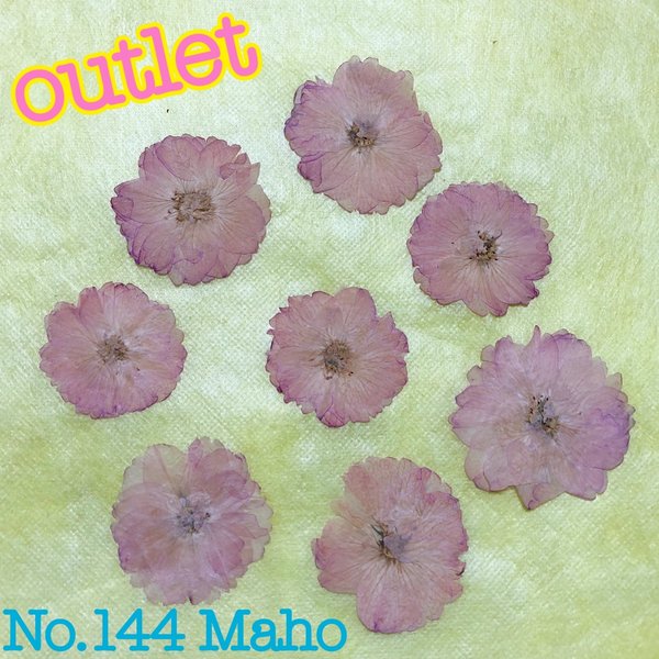 ♡押し花素材♡outlet♡八重桜♡