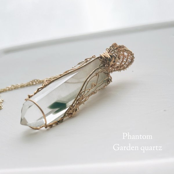 Phantom Garden Quartz necklaceファントム　ガーデン　クォーツ　ネックレス