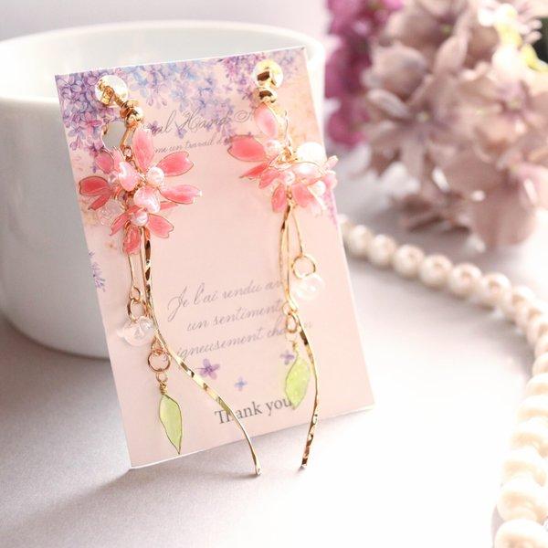 sale  桜🌸 イヤリング/ピアス