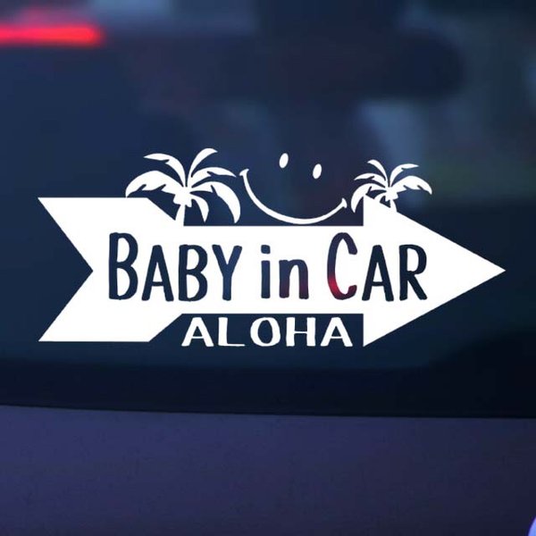 アロハ★ハワイアン BABY IN CAR