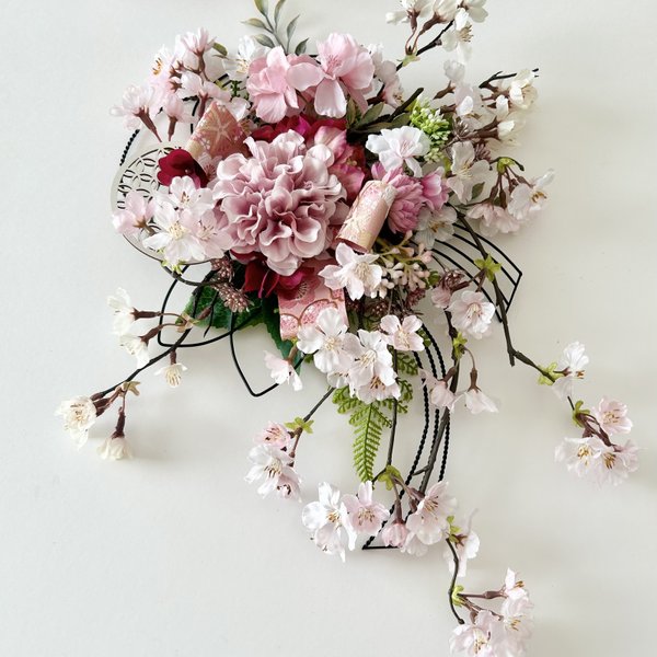 ご結婚お祝い・母の日プレゼント♡桜の壁飾り「受注制作」