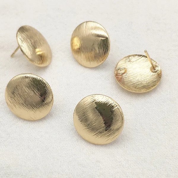 《6pcs》gold カン付き ピアス【P-818】