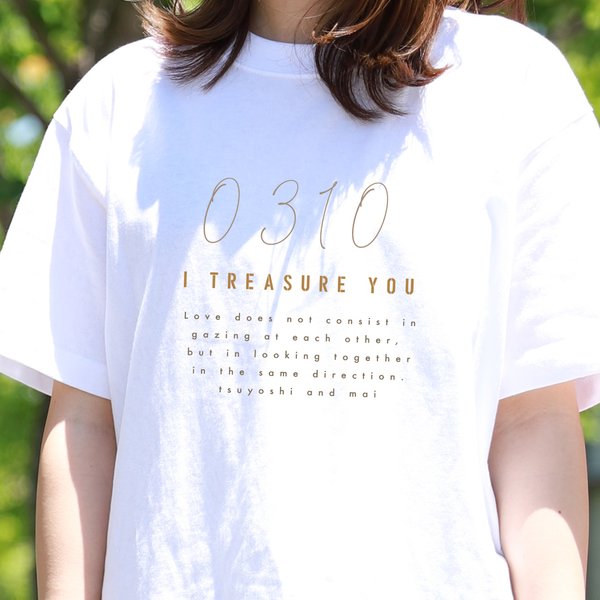 【名入れお揃いTシャツ】munoa F