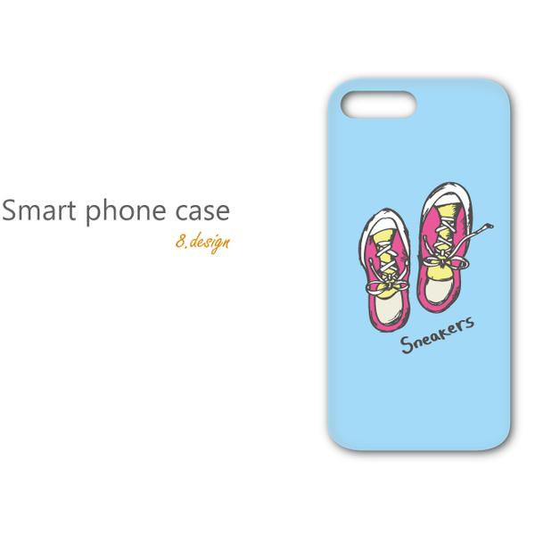 iPhoneケース★sneakers　blue