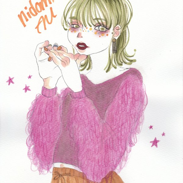 【原画】fashion art