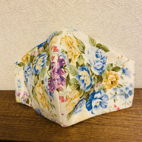 花柄 マスク ハンドメイド