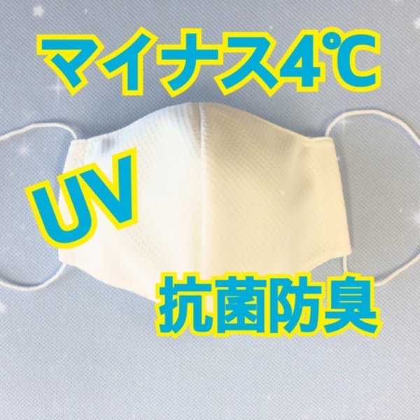 再再再再再再販！！！極寒冷感マスク　水をつけて振ると爽冷✨