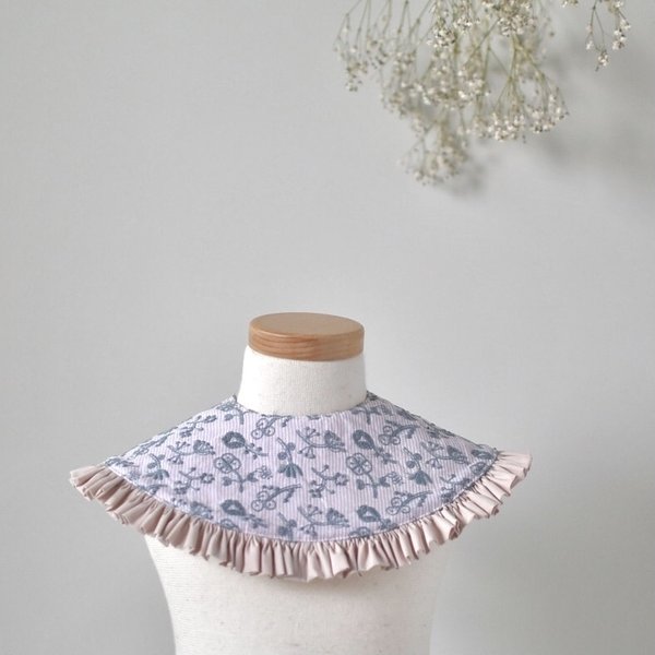 field of flower flill bib(pink) 