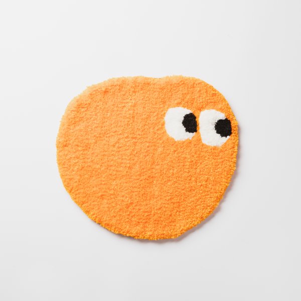 "stomped creature" Orange | chair pad