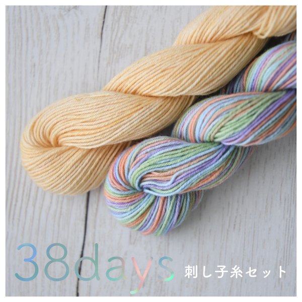 「38days」\ 刺し子糸セット /