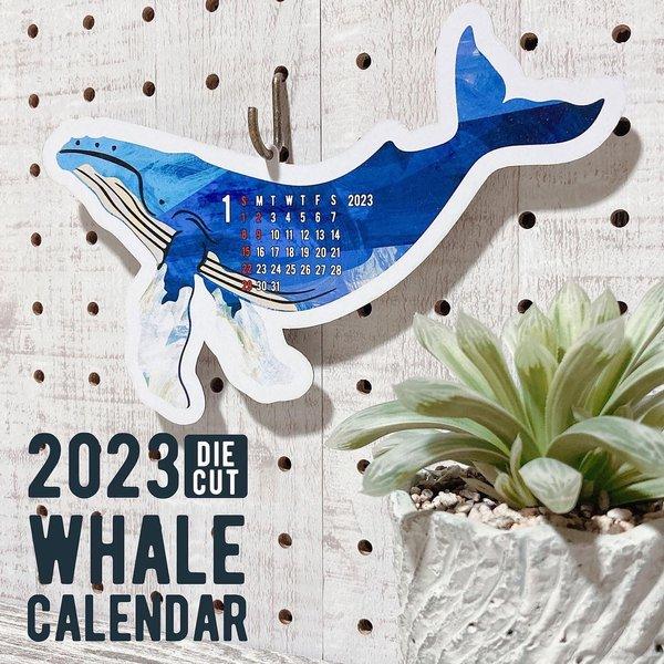 2023年ダイカット・WHALEカレンダー