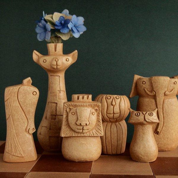 【 SAVANNA CHESS VASE 】 　 サバンナチェスベース　イエローオーカー