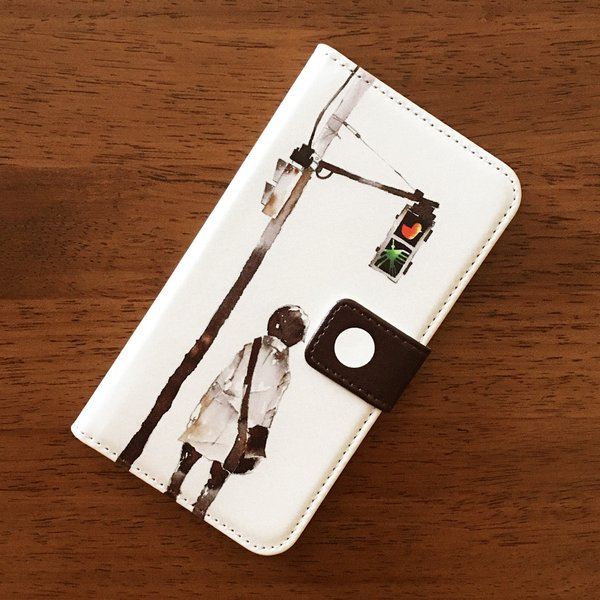 【iPhone7/8/SE(第二世代)】手帳型ケース 道しるべ