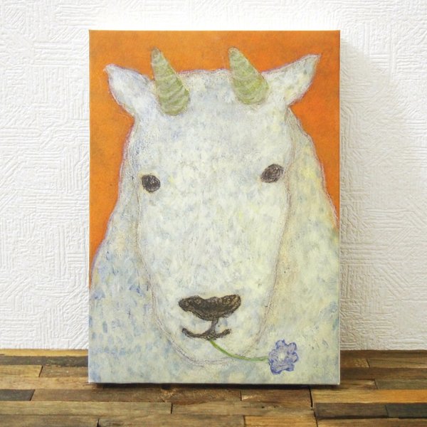 ヤギ 絵画のハンドメイド 手作り通販 Minne 日本最大級のハンドメイドサイト
