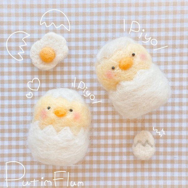 🐤 ひよこ たまご の マスコット🥚