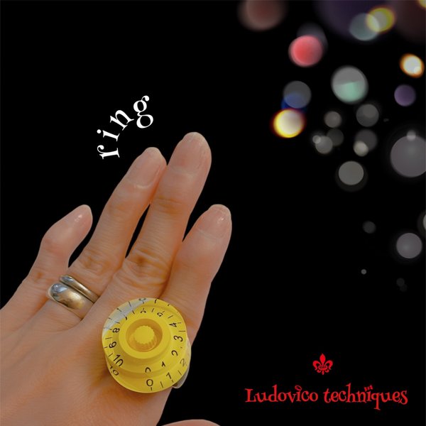 個性的　指輪　mods イエロー　60s ルドヴィコ指輪