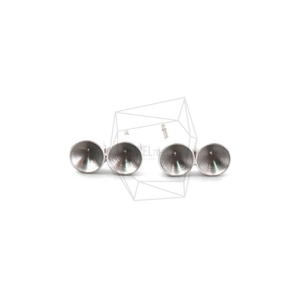 ERG-1263-MR【2個入り】パールカップピアス ,Pearl Cup Post Earring