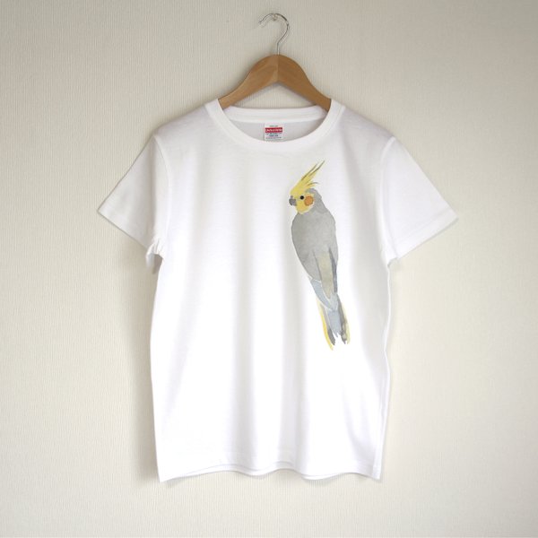 p-jet　オカメインコ (ノーマル)  Tシャツ　 /　鳥　インコ