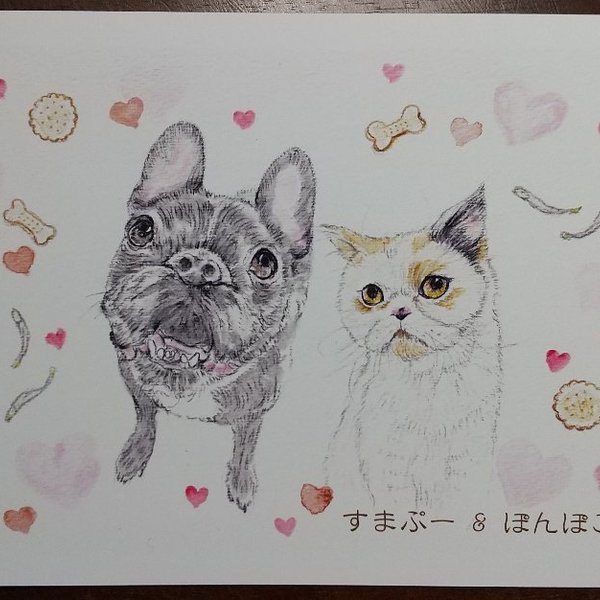 【Ａ様オーダー品】愛犬イラスト