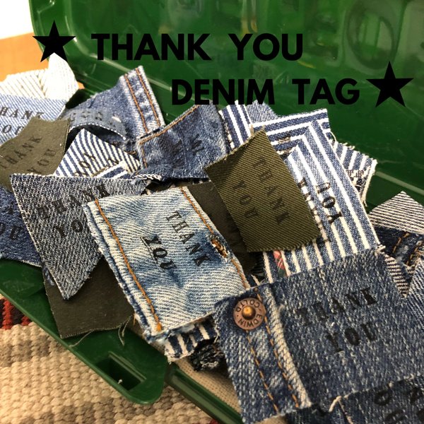 ☆THANK YOU DENIMTAG・サンキュータグ・デニムサンキュータグ☆