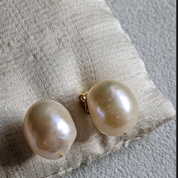 「ＲＥＮＫＡ」Baroque pearl  , pierces&earrings