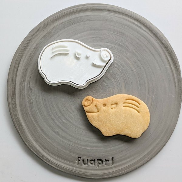 動物☆イノシシ　クッキーカッター/クッキー型