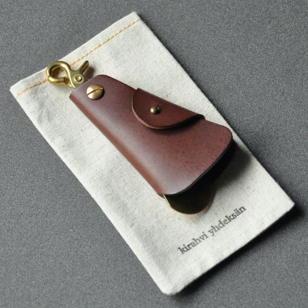 key case "cowbell"  dark brown 　キーケース　