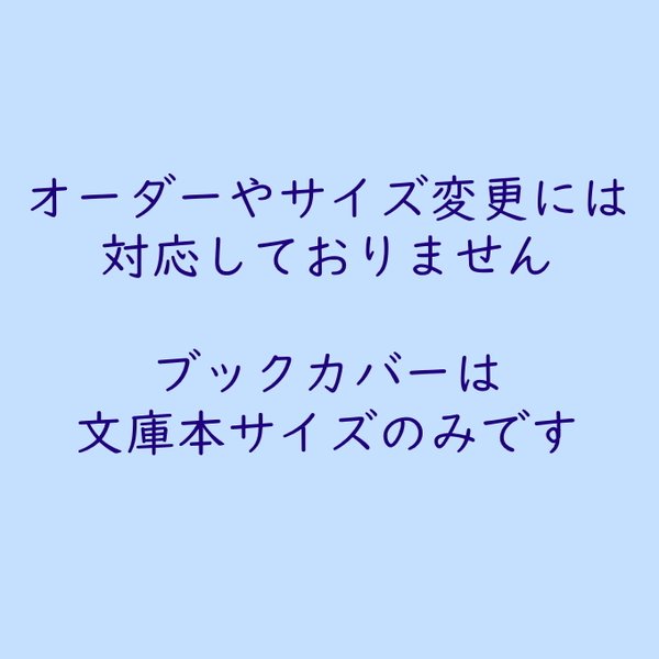 オーダーやサイズ変更には対応しておりません