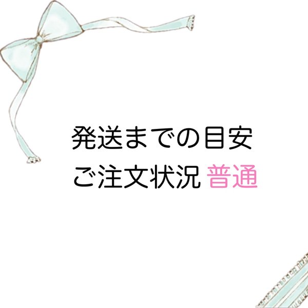 発送までの目安と現在のご注文状況です