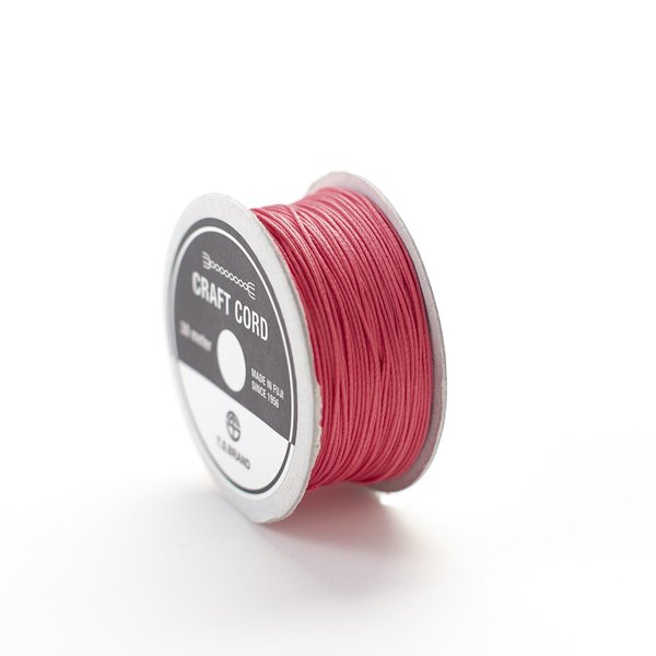 WAX CORD/ CHERRY PINK/ 0.5㎜ /30meter