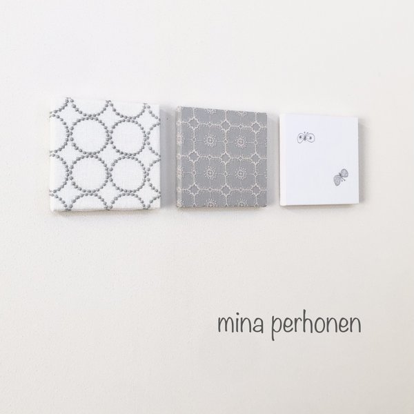 mina perhonen  ミナペルホネン ファブリックパネル 3点セット