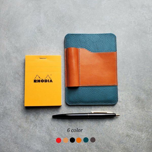 ◆RHODIA No.11　3点セット◆　送料無料　イタリアンレザー使用