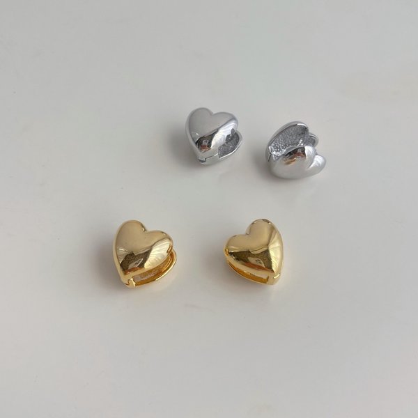 heart earrings ｜ 2color