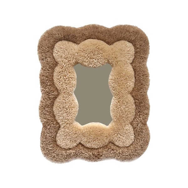 two-tone mirror(brown)