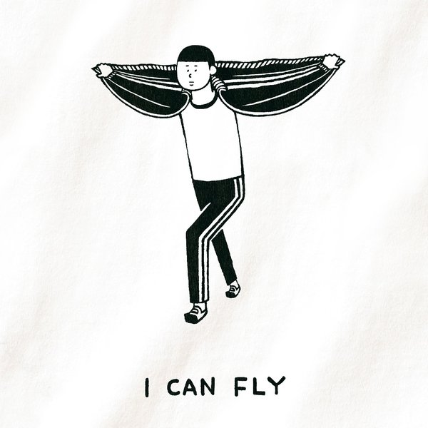 半袖 Tシャツ 『私は飛ぶことができます。』 メンズ レディース