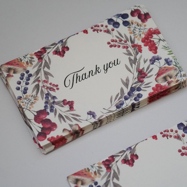 Autumn Thank You Card