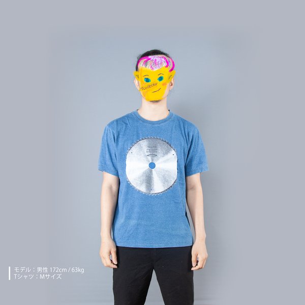 丸ノコの刃　デザインTシャツ　ユニセックスS〜XLサイズ　Tcollector