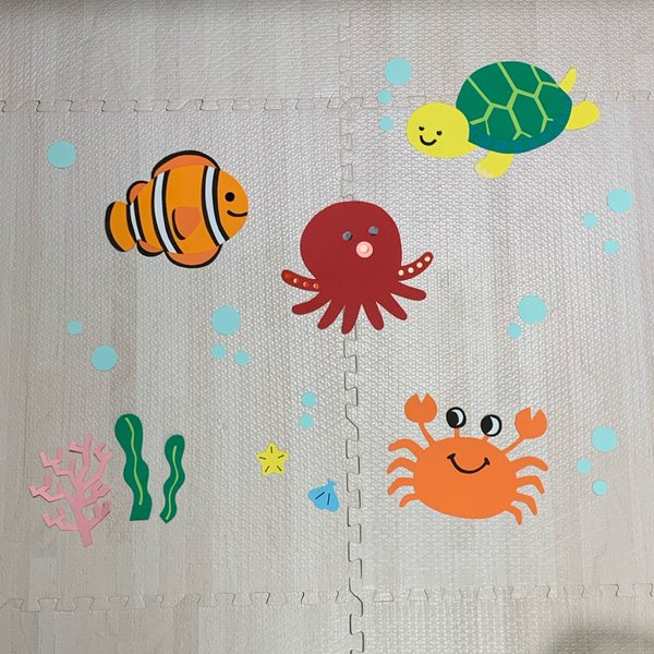 海の生き物🐠壁面