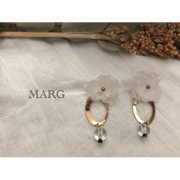 Flower oval clear