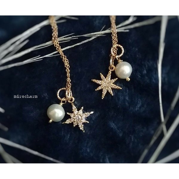 【特集】{14Kgf} *Winter Wish upon a Star* ネックレス